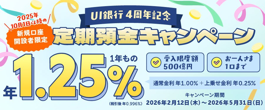 定期預金キャンペーン