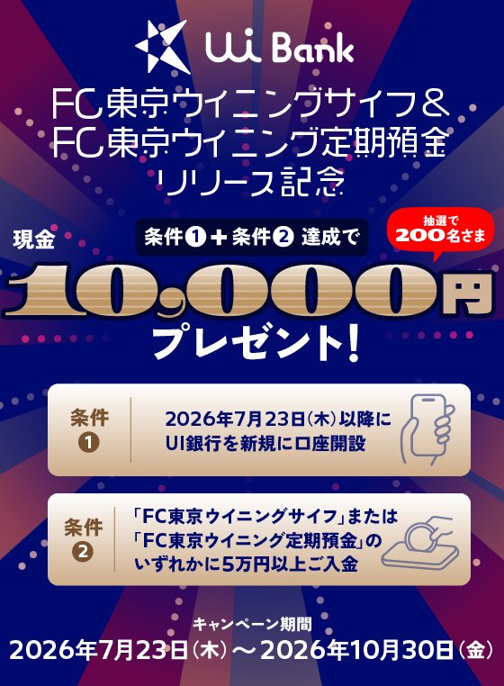 ウイニングサイフ＆定期CP