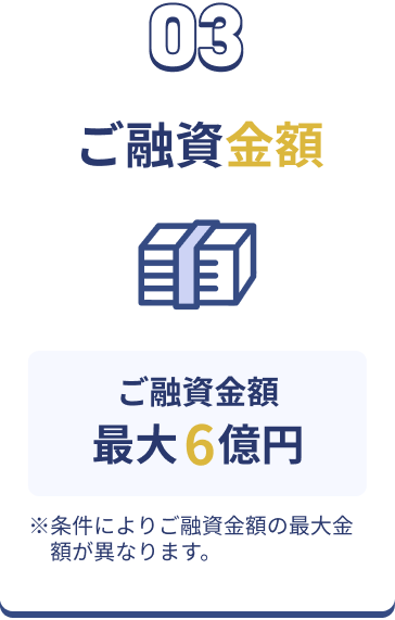 03 ご融資金額